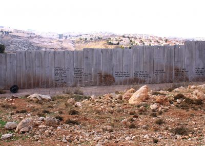 Mauer in Gaza mit Liebeserklärung