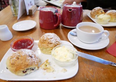 Creamtea und Scones in Dartmoor