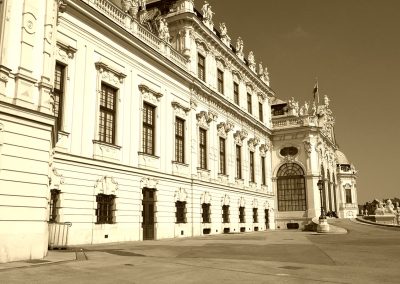 Wien, Belvedere Front