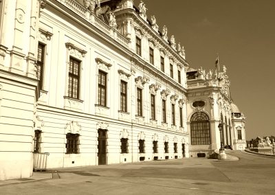 Wien, Belvedere Front