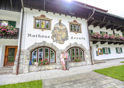 Hochzeit in Kreuth mit Rathaus